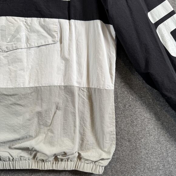 FILA Urban Outfitters Anorak Jacket Mens Large Pullover Windbreaker Classic - Picture 11 of 16